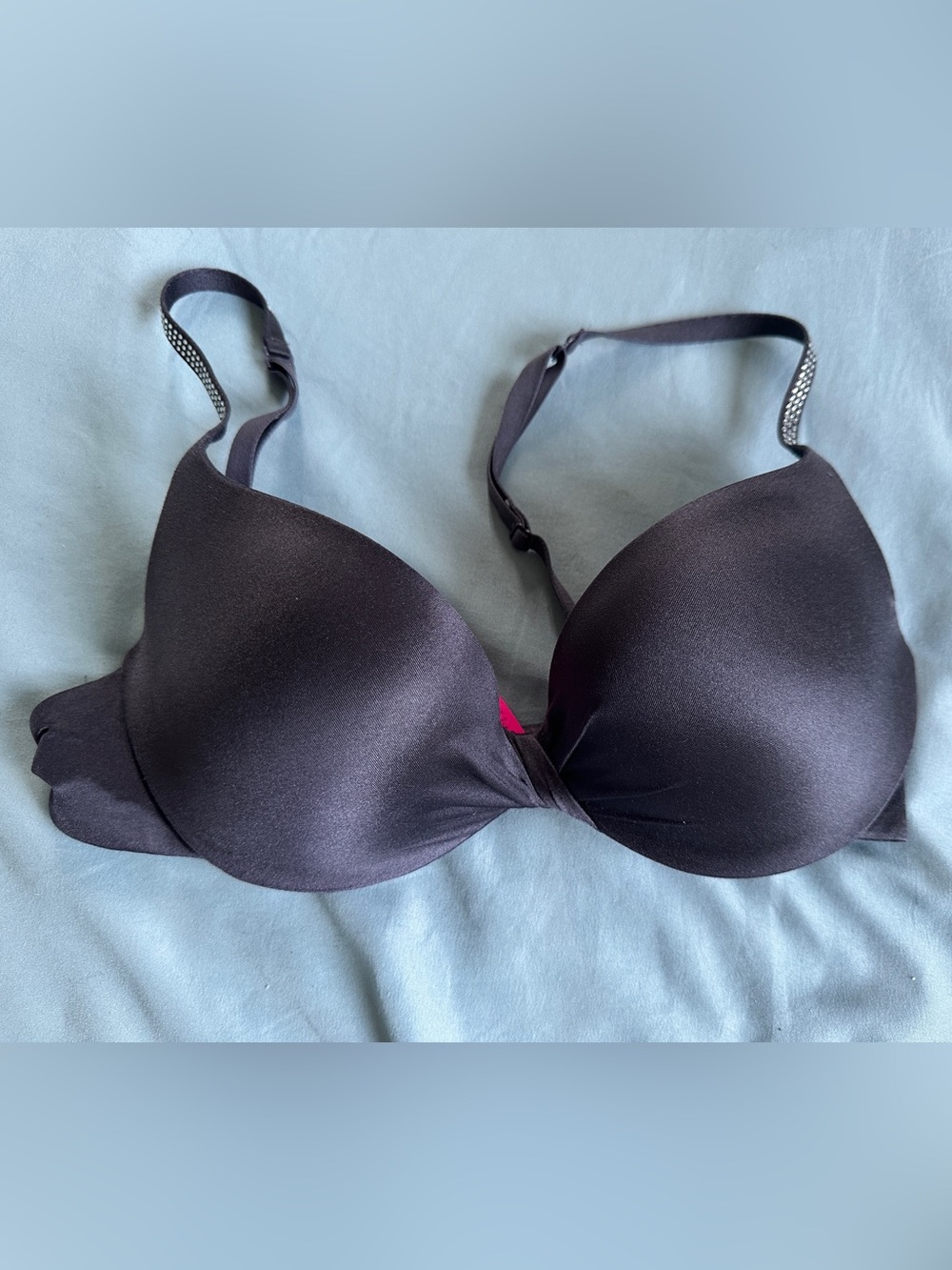 Dark grey Women's body kiss Bra